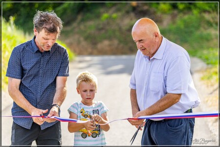 Otvoritev ceste Bučka - Zaboršt